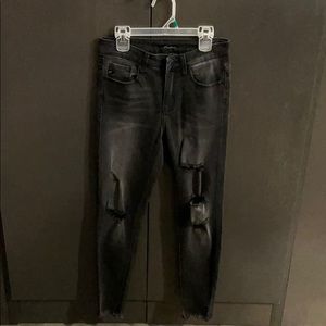 KanCan black distressed jeans